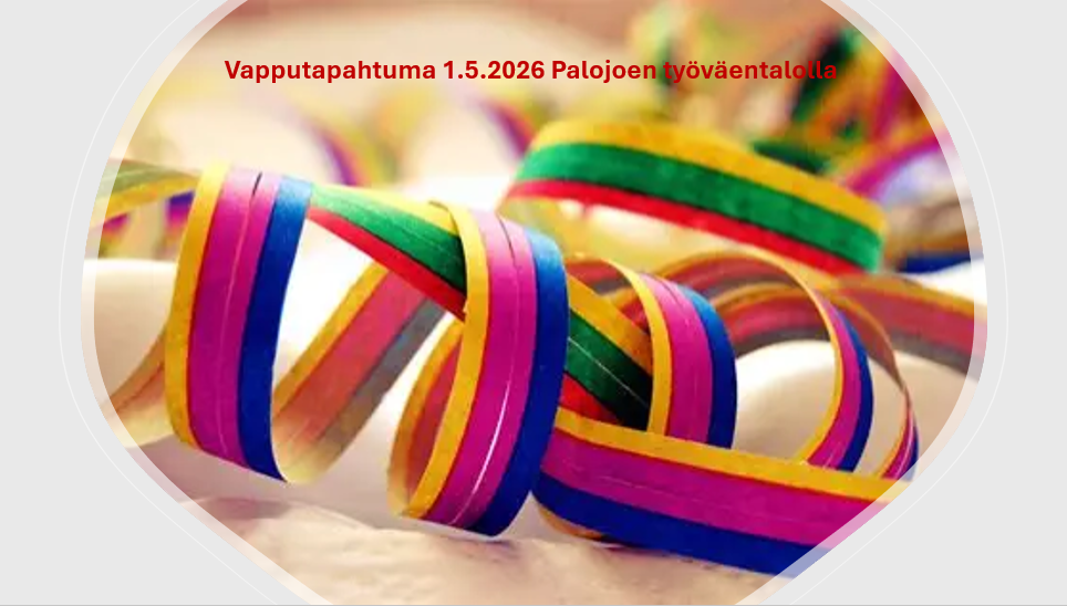 Vapputapahtuma 1.5.2026 Palojoella